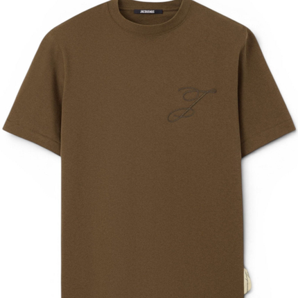 T-Shirt Jacquemus Brodé Kaki