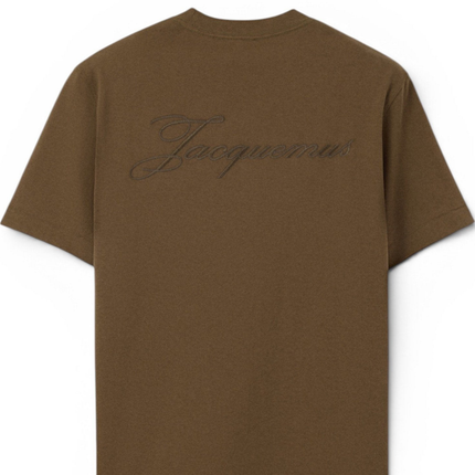 T-Shirt Jacquemus Brodé Kaki