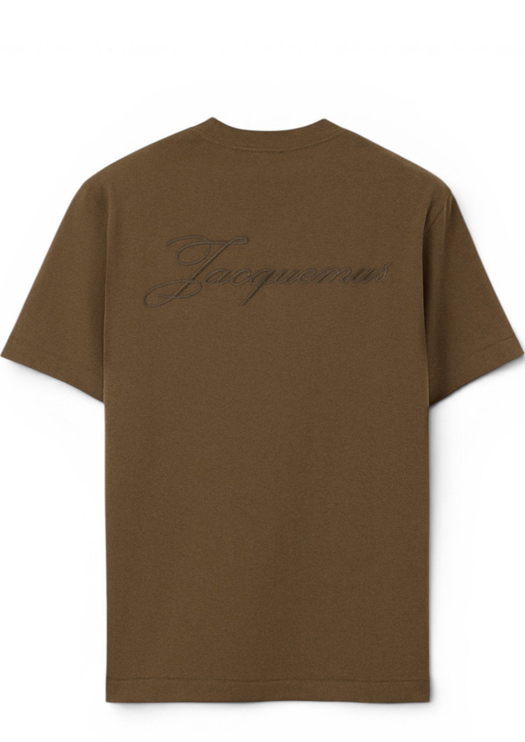 T-Shirt Jacquemus Brodé Kaki