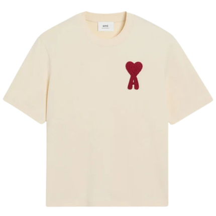 T-Shirt AMI Gros Cœur Rouge