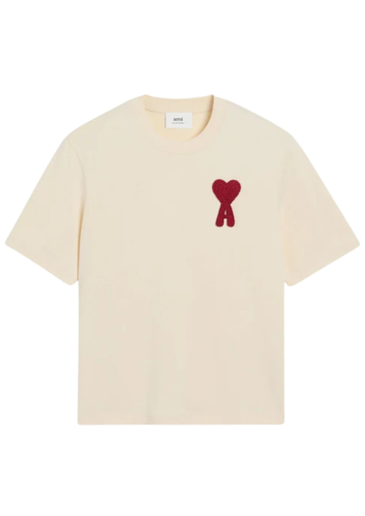 T-Shirt AMI Gros Cœur Rouge