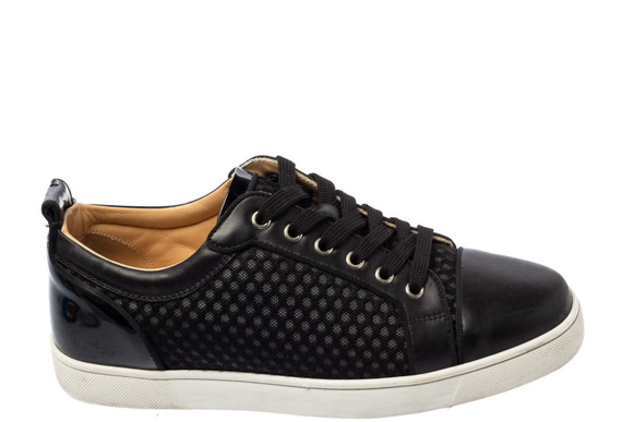 Christian Louboutin Low Black Mesh