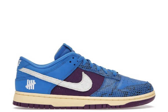 Nike Dunk Low Undefeated 5 On It Dunk vs. AF1