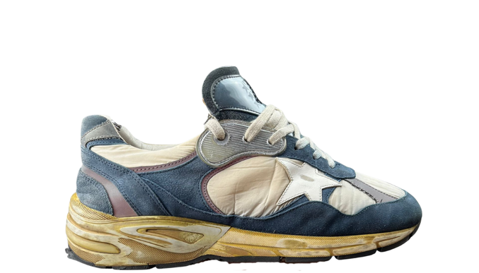Golden Goose Dad Star (Blue White)