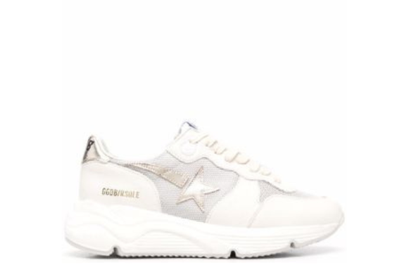 Golden Goose Running ( White )