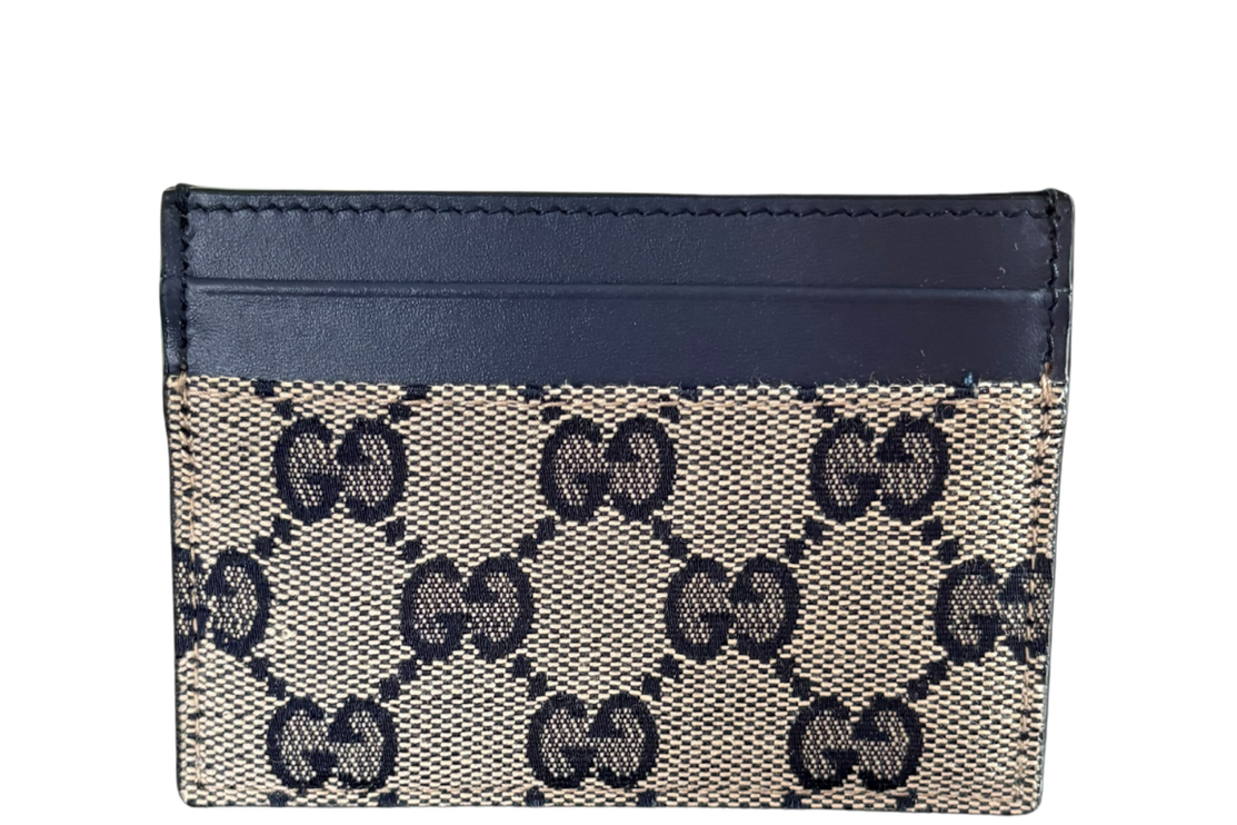 Porte-Cartes Gucci Bleu Marine