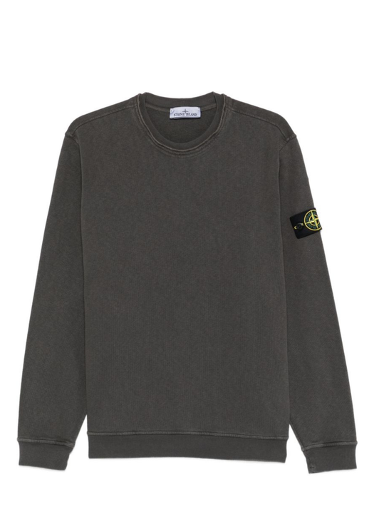Pull Crewneck Stone Island (Gris Foncé)