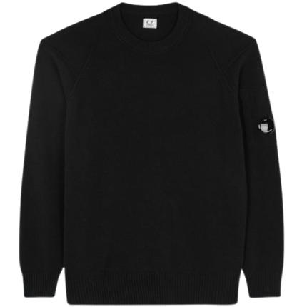 Pull Crewneck Laine CP Company (noir)