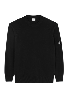 Pull Crewneck Laine CP Company (noir)