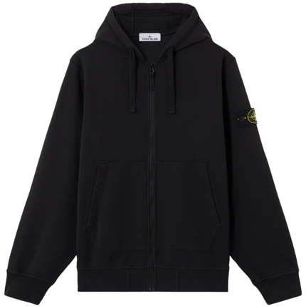 Hoodie Zippé Stone Island Noir