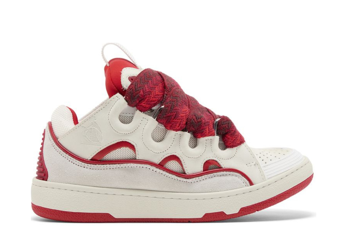 Lanvin Curb (White Red)