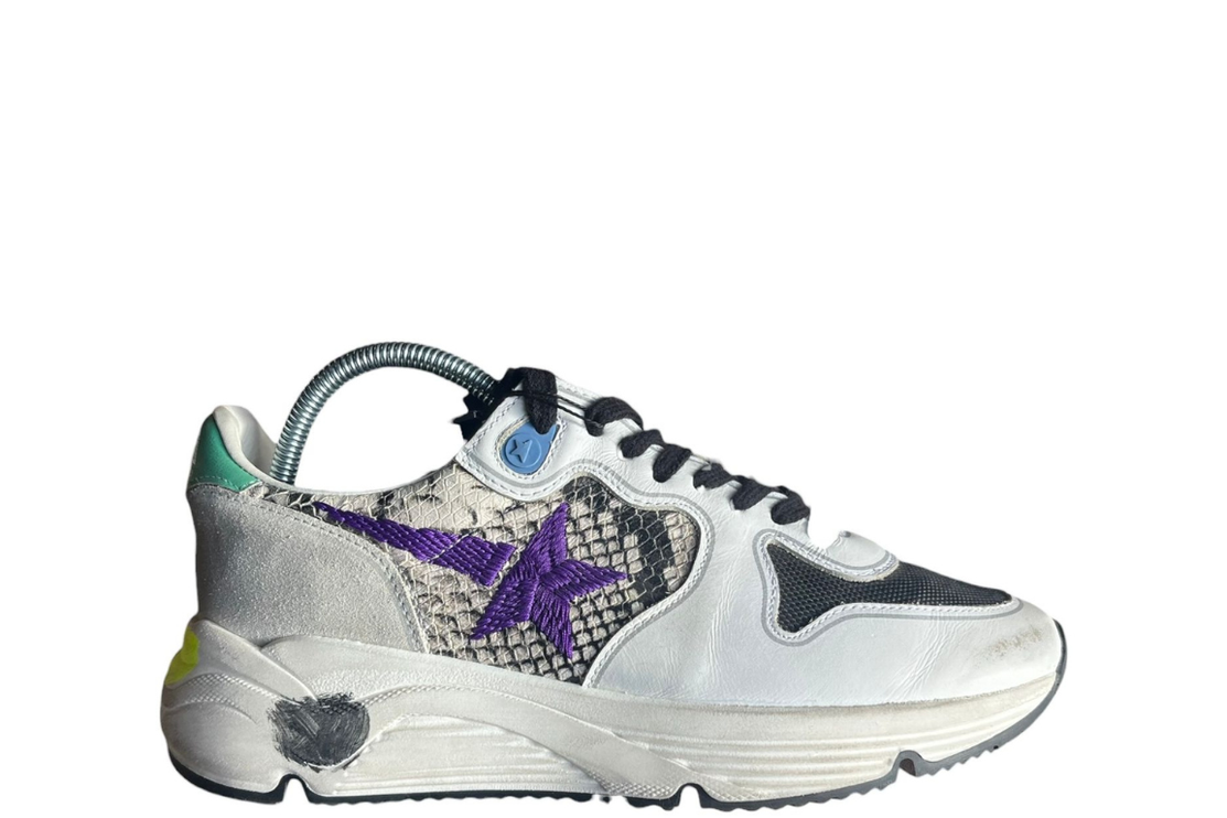 Golden Goose Running ( White Purple )