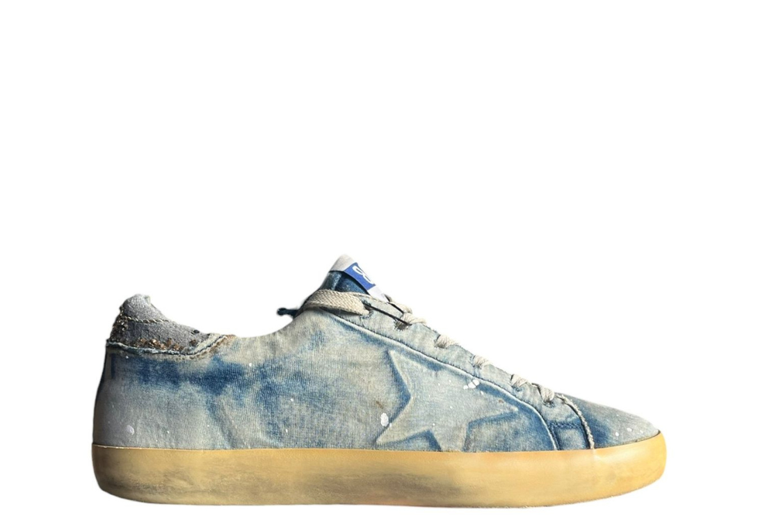 Golden Goose Superstar ( Blue Jeans )