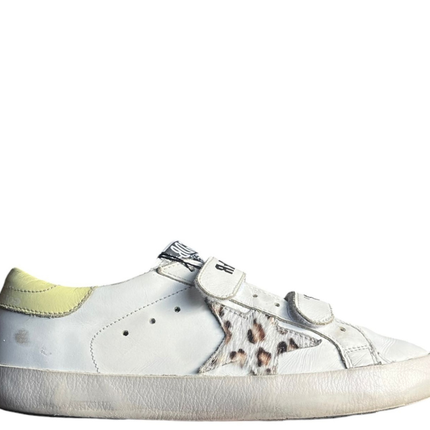 Golden Goose Old School ( White Yellow )