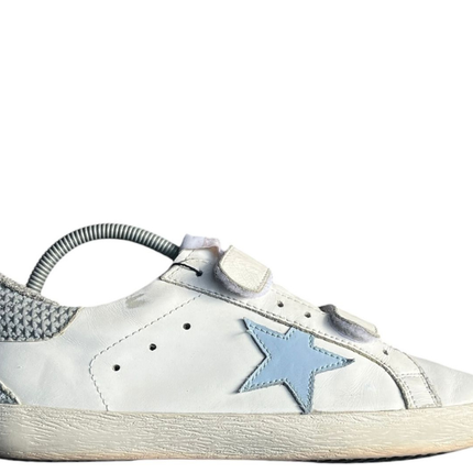 Golden Goose Old School ( White Blue )
