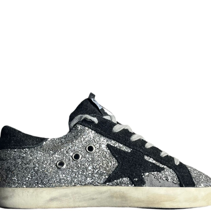 Golden Goose Superstar ( Black Metallic )