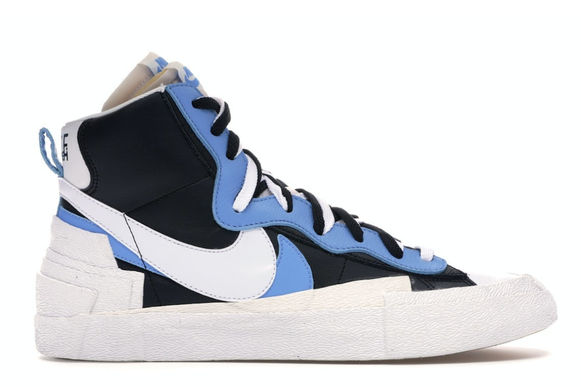 Nike Blazer Mid Sacai ( Black Blue ) 2019