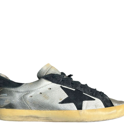 Golden Goose Superstar ( White Silver )
