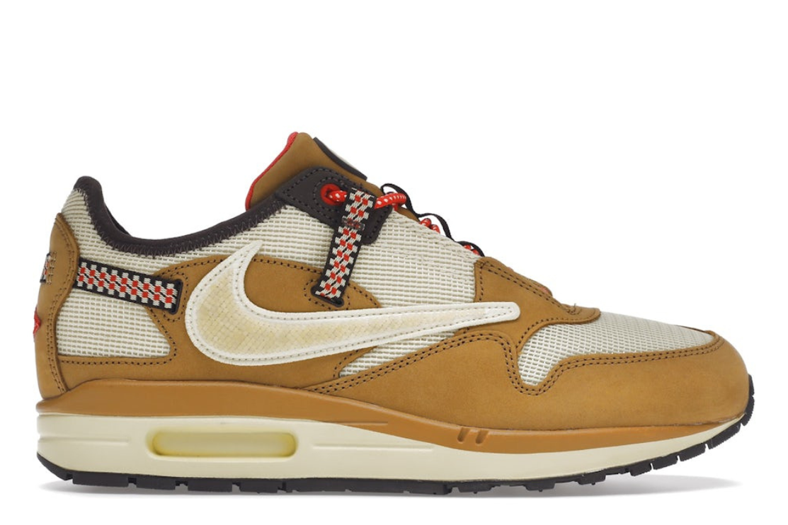 Nike Air Max 1 Travis Scott Cactus Jack ( Wheat Lemon Drop ) 2021