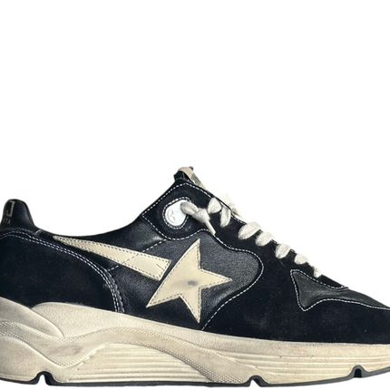 Golden Goose Running ( Black Cream )