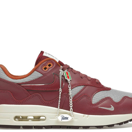 Nike Air Max 1 Patta ( Wave Rush Maroon ) 2021
