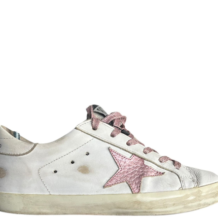 Golden Goose Superstar ( White Pink )