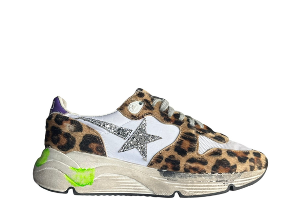Golden Goose Running ( Leopard )
