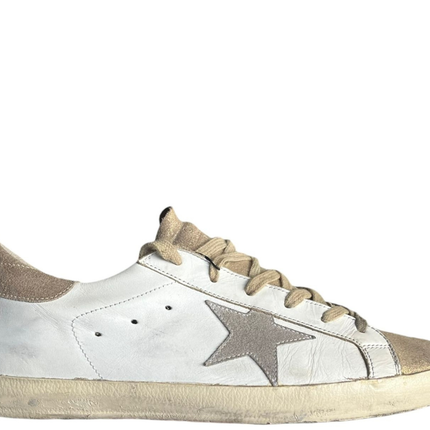 Golden Goose Superstar ( White Beige )