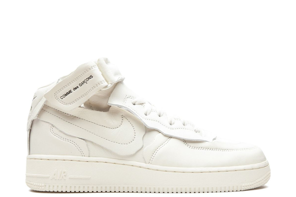 Nike Air Force 1 Mid Comme Des Garçons ( White ) 2020