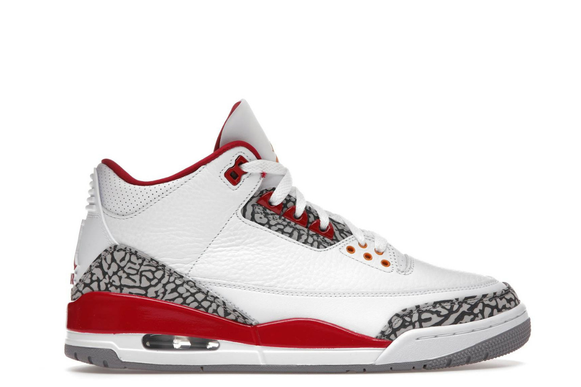 Jordan 3 Cardinal Red