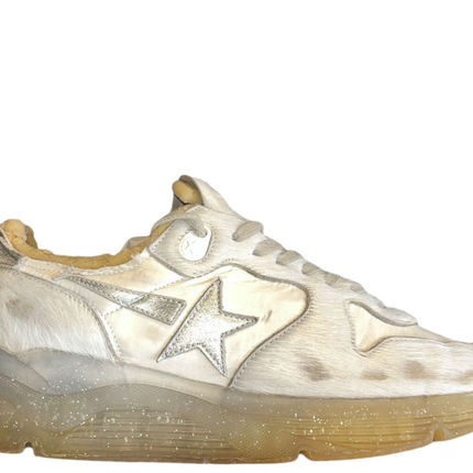 Golden Goose Running ( Sole Silver )