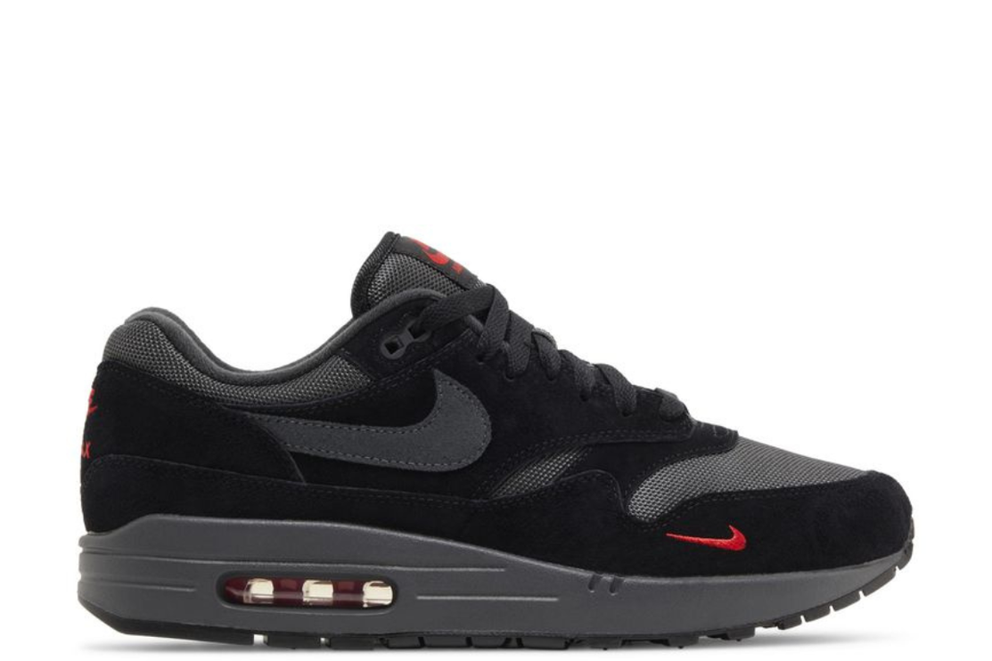 Nike Air Max 1 Black University Red