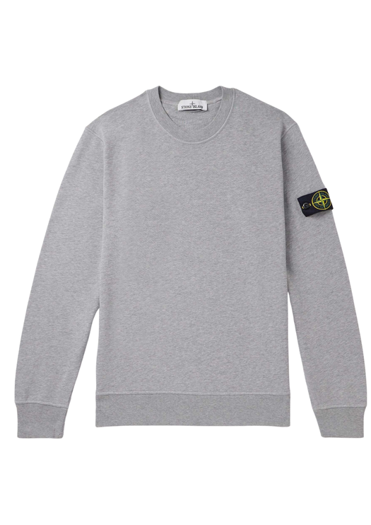 Pull Crewneck Stone Island (Gris)