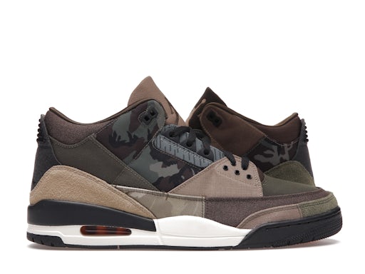 Jordan 3 Retro ( Patchwork Camo ) 2021