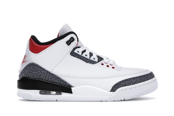 Jordan 3 Retro ( Fire Red Denim ) 2020