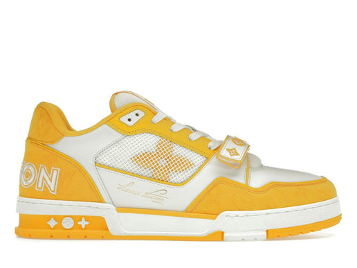 Louis Vuitton Trainer ( White Yellow Script )