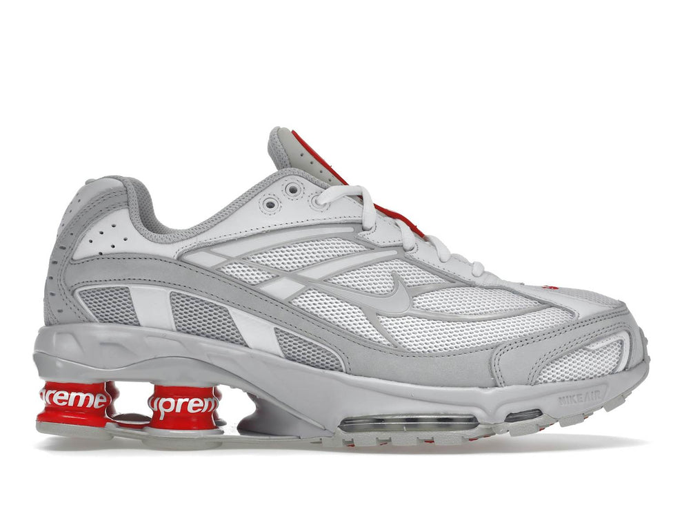 Nike Shox Ride 2 Supreme ( White Grey Fog ) 2021