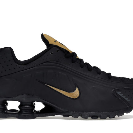Nike Shox R4 ( Black Metallic Gold ) 2019