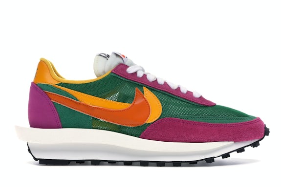 Nike Ld Waffle Sacai ( Pine Green Del Sol ) 2019